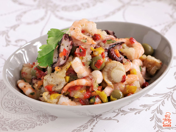 6種野菜のカラフルマリネ