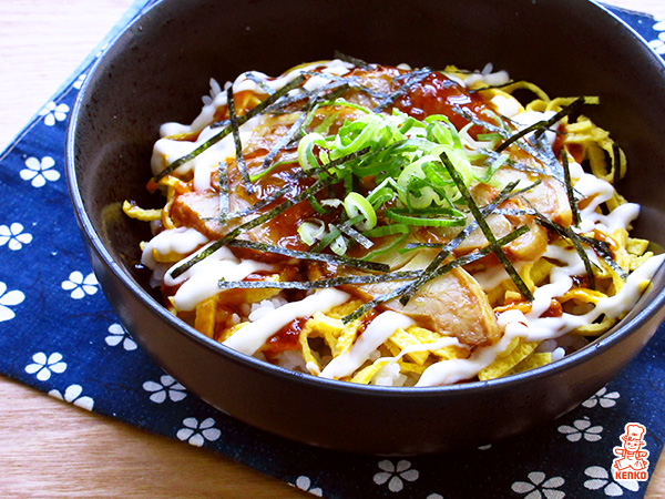 丼にかける