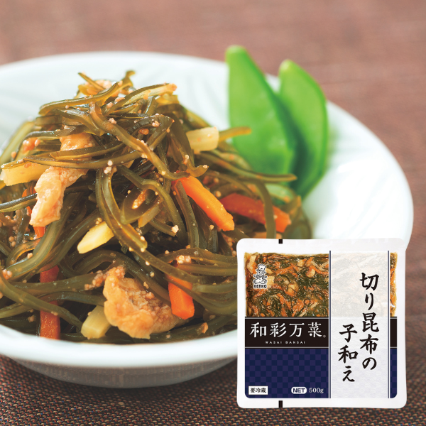 和彩万菜 切り昆布の子和え