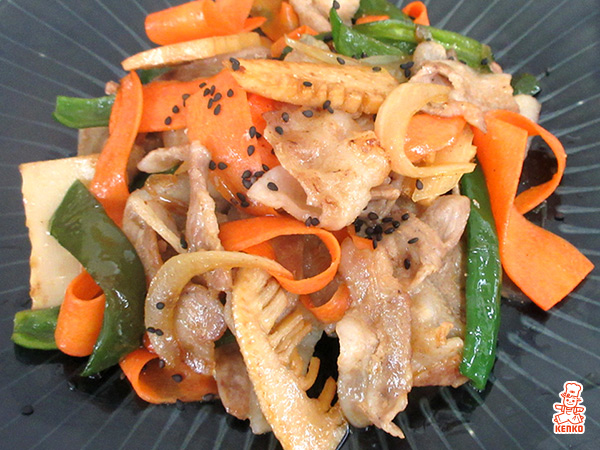 豚肉の中華炒め