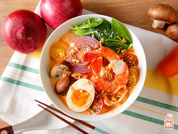 野菜麺のビスクラーメン