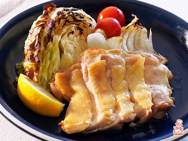 鶏肉のガリバタ焼き