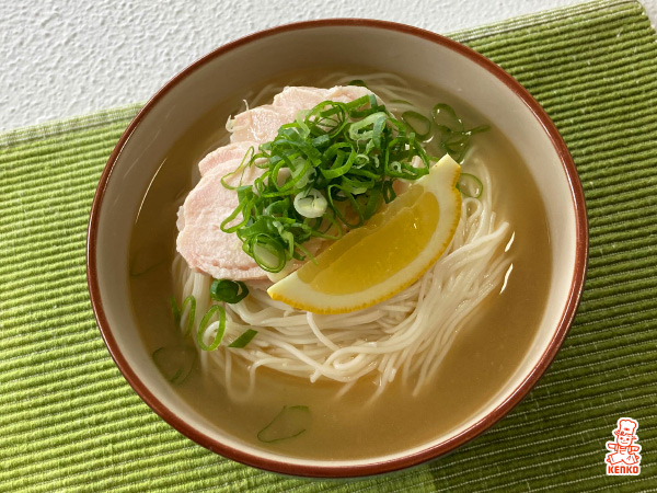 ネギ塩レモンそうめん