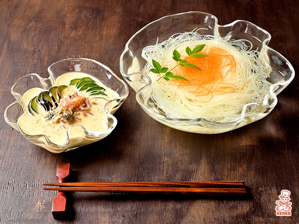 じゃがいもでつくる素麺 ケンコーマヨネーズ