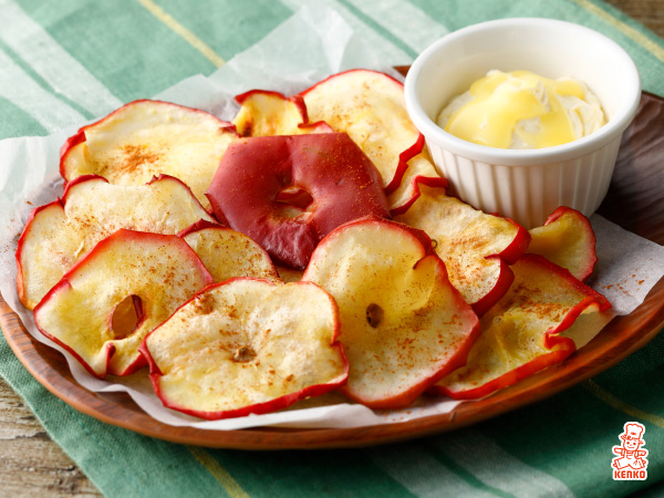 まるごと食べられる!セミドライアップル~ハニーバターソース~