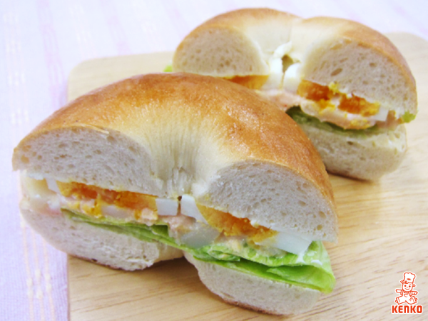 明太クリームチーズサンド