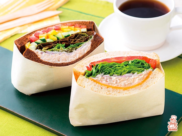 チキンサラダのボリュームサンド
