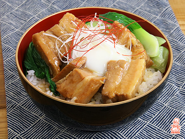 豚の角煮丼