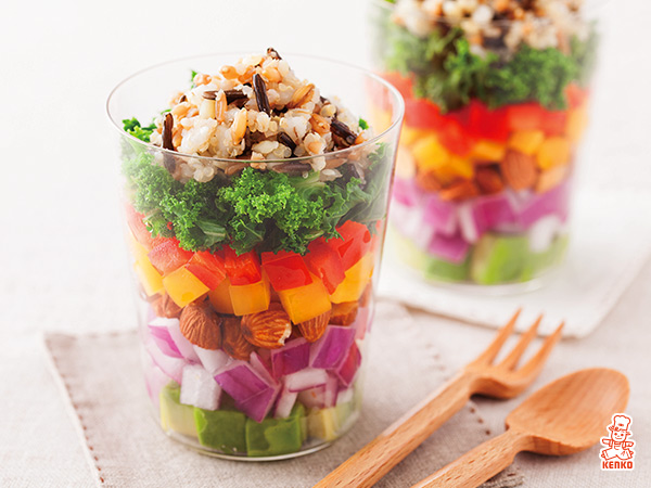 カラフル野菜のグレインズサラダ
