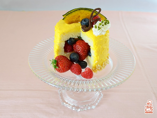 3種のベリーとパンプキンクリームのアートウィッチ