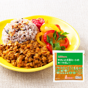 やさいと大豆ミートのキーマカレー