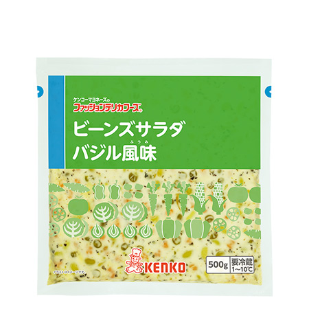 ビーンズサラダ バジル風味