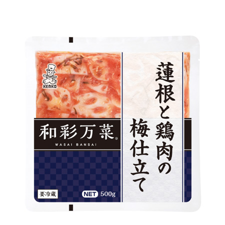 和彩万菜 蓮根と鶏肉の梅仕立て