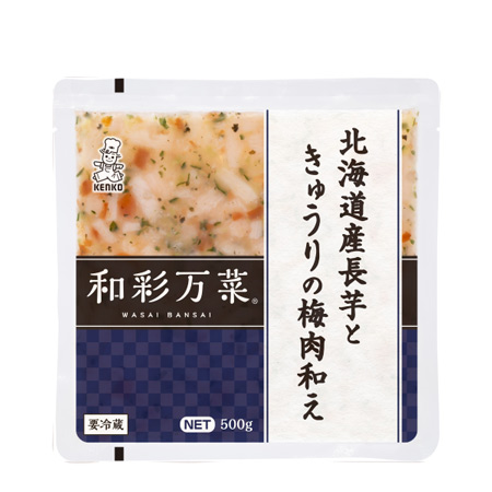 和彩万菜 北海道産長芋ときゅうりの梅肉和え