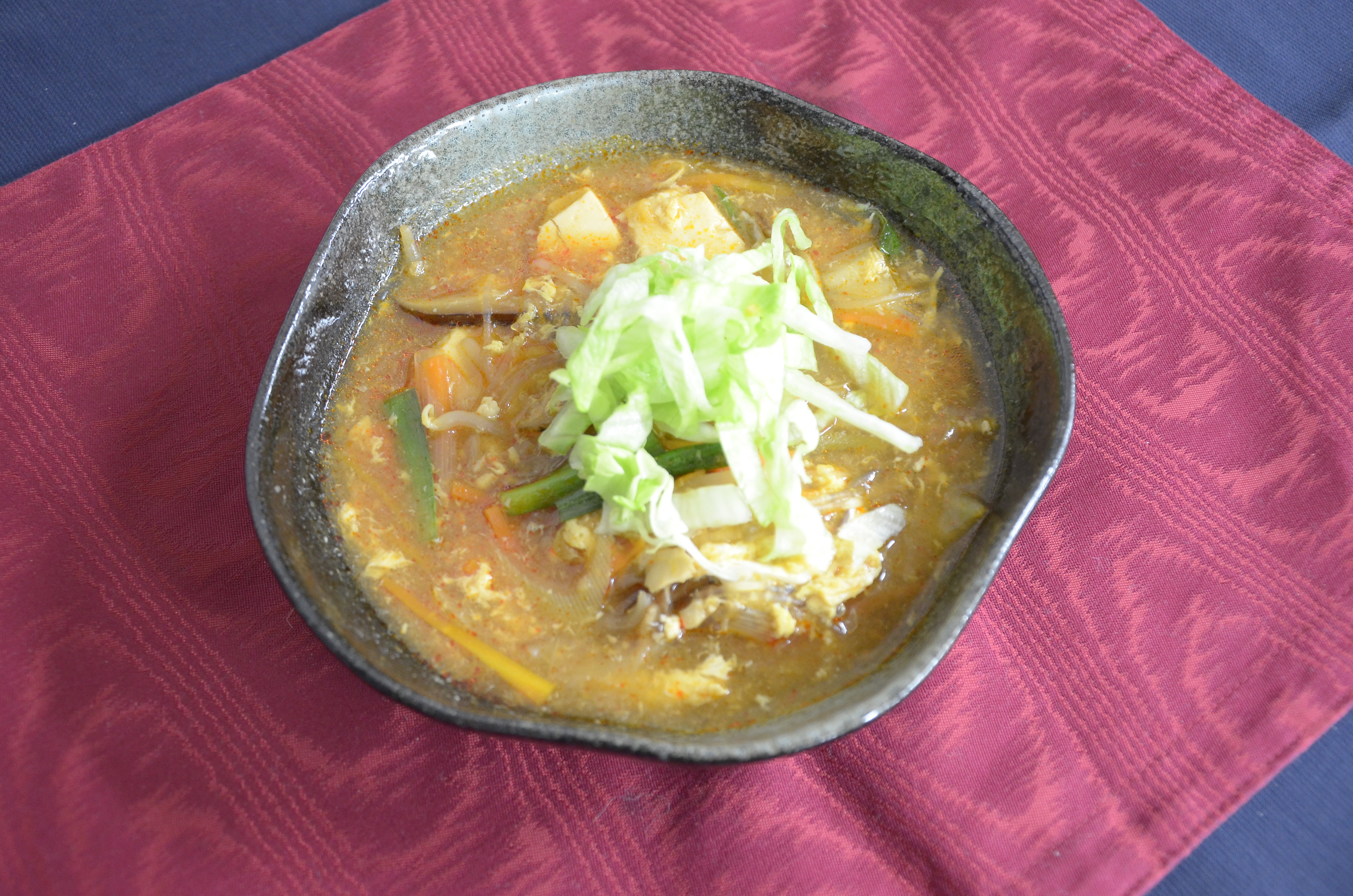 ベジタブル酸辣湯
