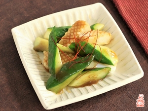 いかときゅうりのピリ辛中華冷菜