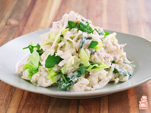 緑野菜のコンビーフポテトサラダ
