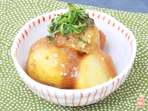 味噌かんぷらと大葉の小鉢
