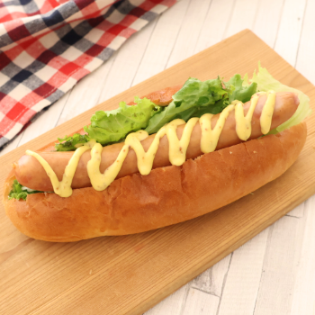 ホットドッグに使用