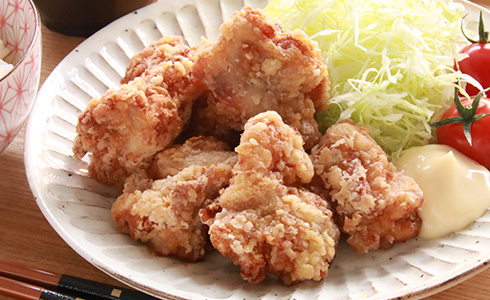 完成|マヨネーズ活用!鶏の唐揚げ