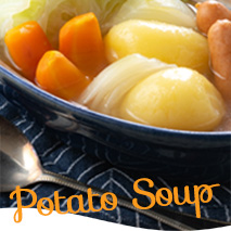 北海道チルドポテトを使って簡単！じゃがいものスープ