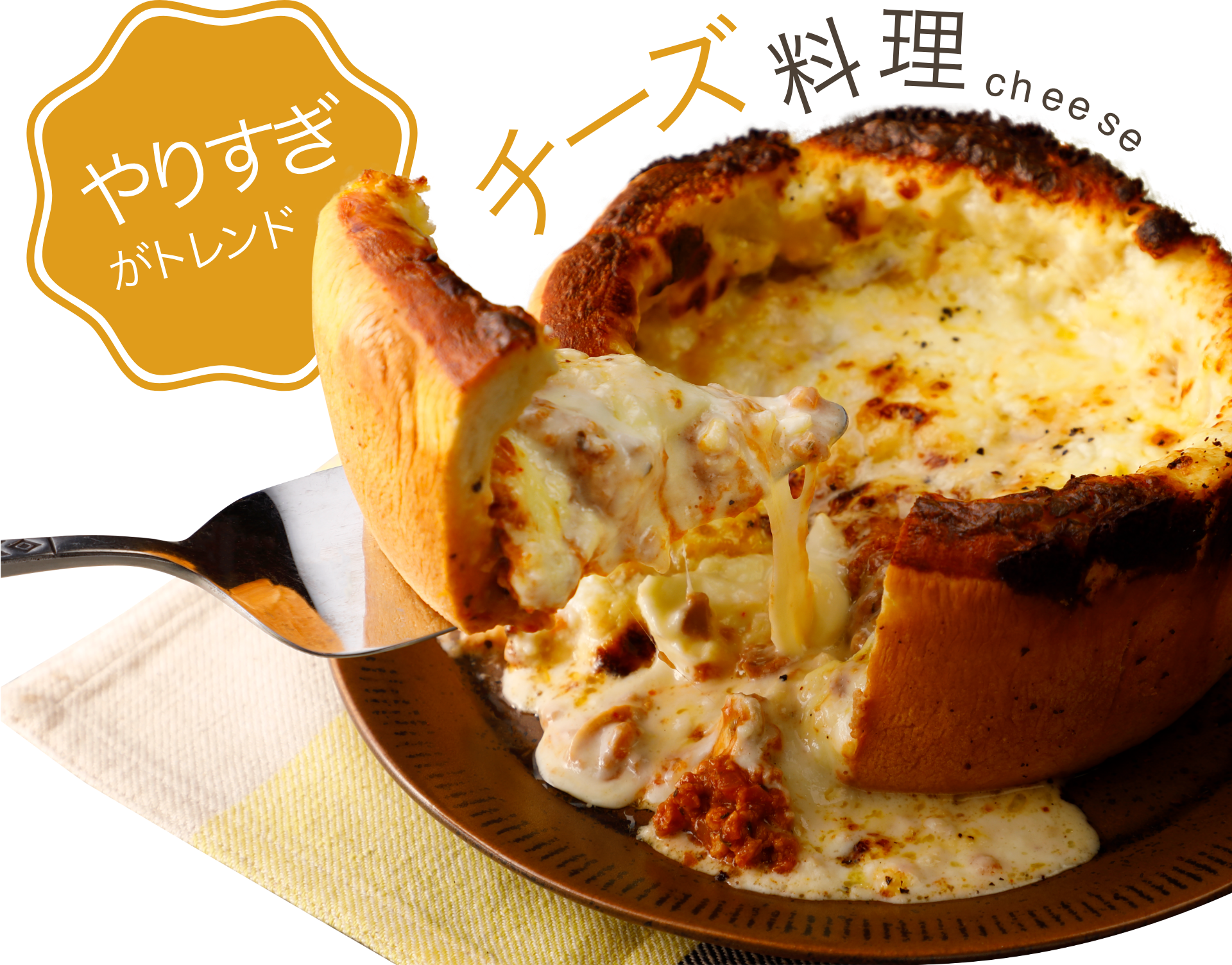 やりすぎがトレンド チーズ料理 cheese