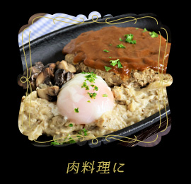肉料理に