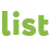 list